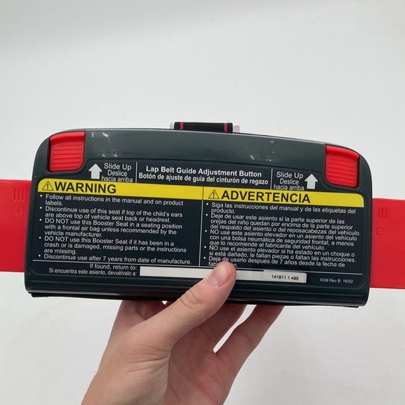 Mifold Grab and Go Portable Compact Car Seat Pink - Picture 9 of 10